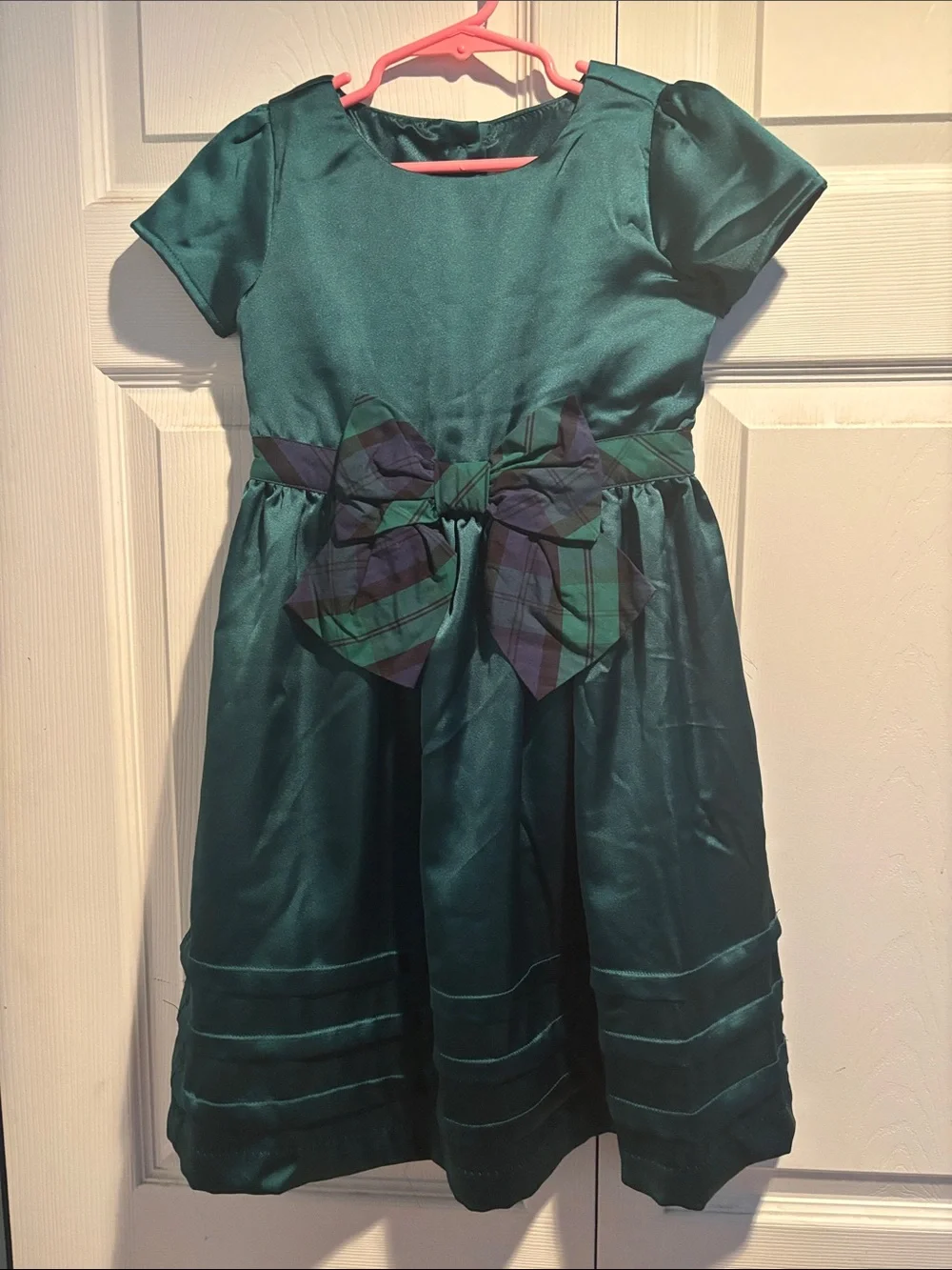Gymboree Teal Satin Party Dress